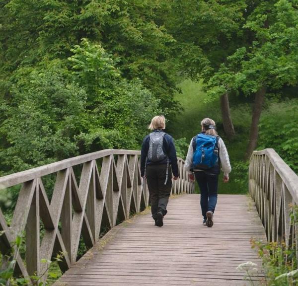 Vandring ved Naturbroen Nyborg Vold