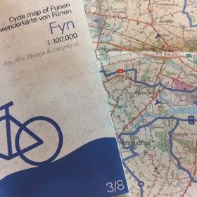 Scan maps cykelkort