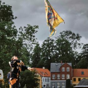 Flagkastere på Slotsholmen til Danehof 2024